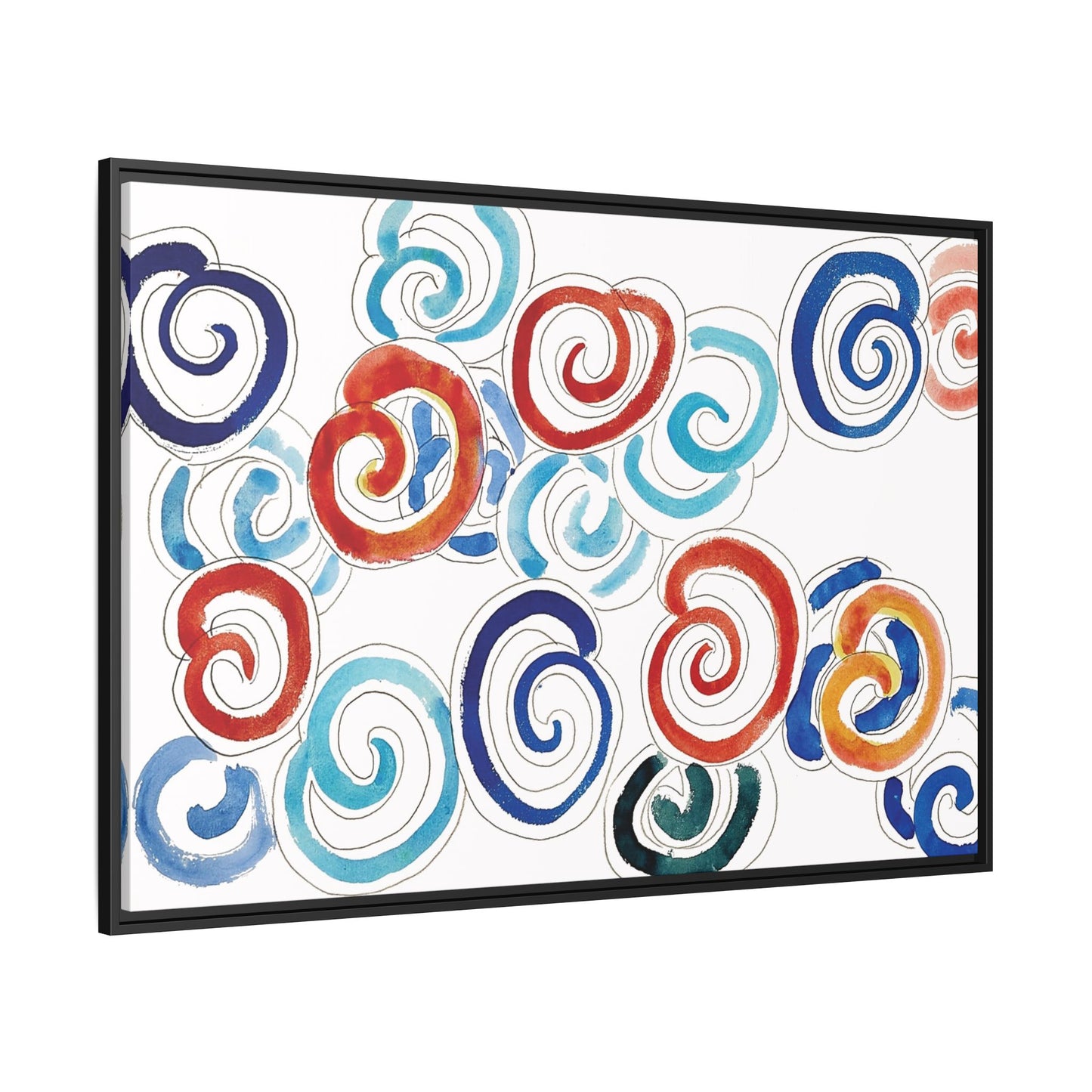 Escargots (1953) by Henri Matisse / Toile encadrée sur caisse américaine