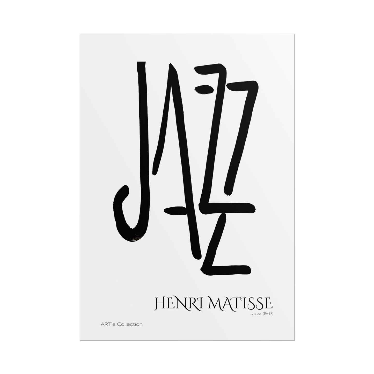Jazz - Titre (1947) by Henri Matisse / Affiche imprimée - Série ART's Collection