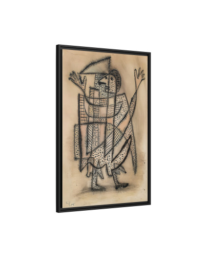 Maske mit Sense (1927) by Paul Klee