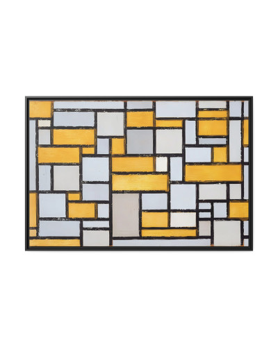 Composition with Grid 1 (1918) by Piet Mondrian