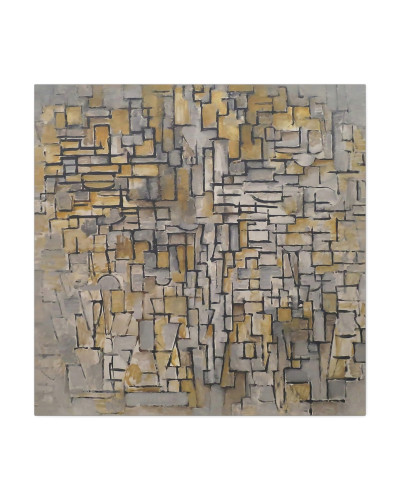 Tableau No. 2,Composition No. VII (1913) by Piet Mondrian