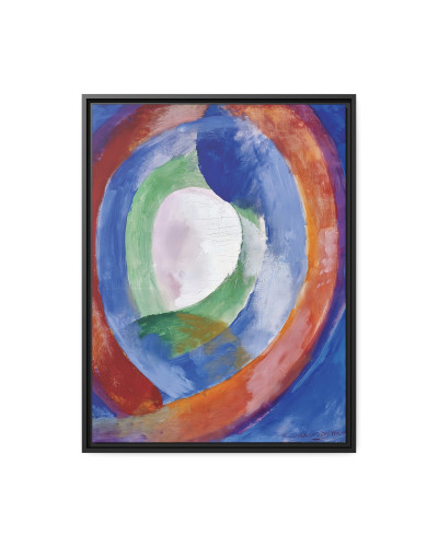 Formes circulaires, lune no. 1 (1913) by Robert Delaunay