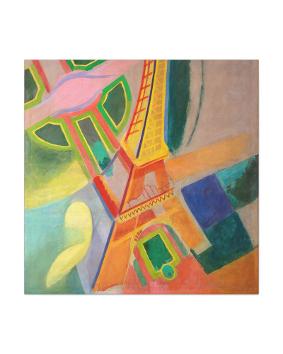 Eiffel Tower (1924) by Robert Delaunay