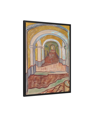 Corridor in the Asylum (1889)  by Vincent van Gogh