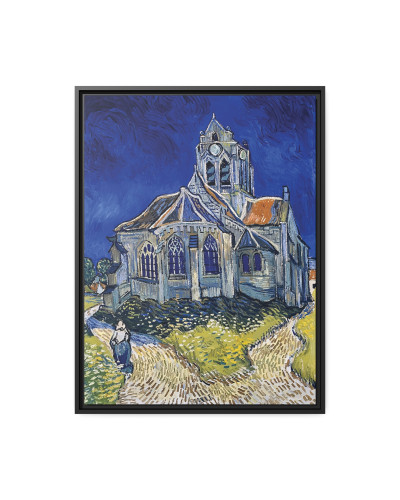 The Church in Auvers-sur-Oise, View from the Chevet (1890) by Vincent van Gogh