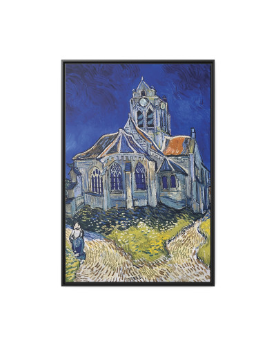 The Church in Auvers-sur-Oise, View from the Chevet (1890) by Vincent van Gogh