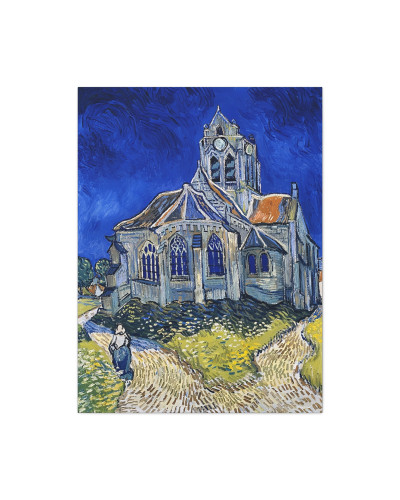 The Church in Auvers-sur-Oise, View from the Chevet (1890) by Vincent van Gogh