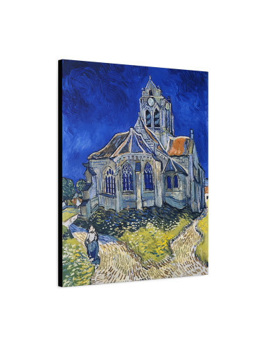 The Church in Auvers-sur-Oise, View from the Chevet (1890) by Vincent van Gogh