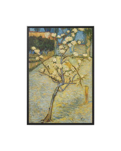 Small pear tree in blossom (1888) by Vincent van Gogh