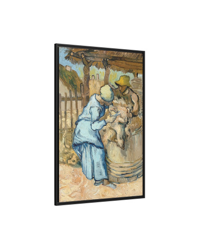 The Sheep-Shearer (After Millet)  by Vincent van Gogh