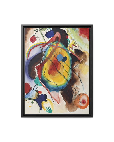 Entwurf zu einem Wandbild für Edwin R. Campbell (1914) by Wassily Kandinsky