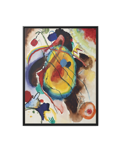 Entwurf zu einem Wandbild für Edwin R. Campbell (1914) by Wassily Kandinsky