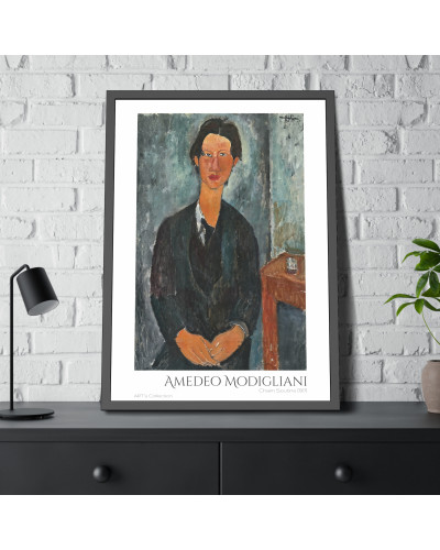 Chaim Soutine (1917) by Amedeo Modigliani