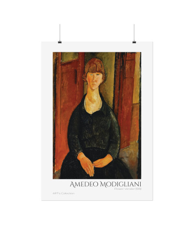 Flower Vendor (1919) by Amedeo Modigliani