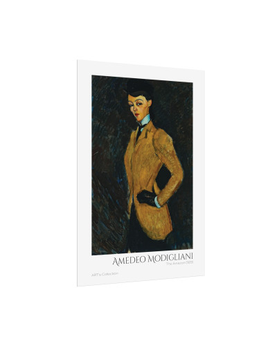 L’amazone (1909) by Amedeo Modigliani