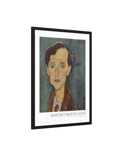 Portrait of Frans Hellens (1919) by Amedeo Modigliani