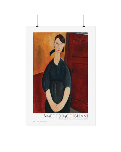 Portrait of Paulette Jourdain (1919) by Amedeo Modigliani