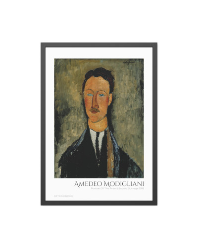 Portrait Of The Artist Léopold Survage (1918) by Amedeo Modigliani