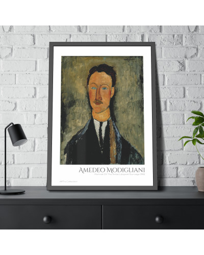 Portrait Of The Artist Léopold Survage (1918) by Amedeo Modigliani