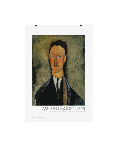 Portrait Of The Artist Léopold Survage (1918) by Amedeo Modigliani