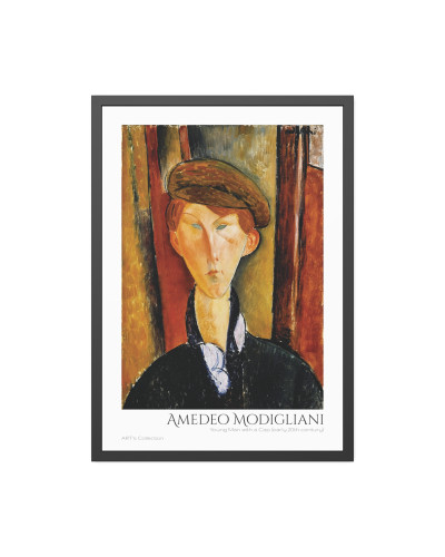 Young Man with a Cap (early 20th century) by Amedeo Modigliani