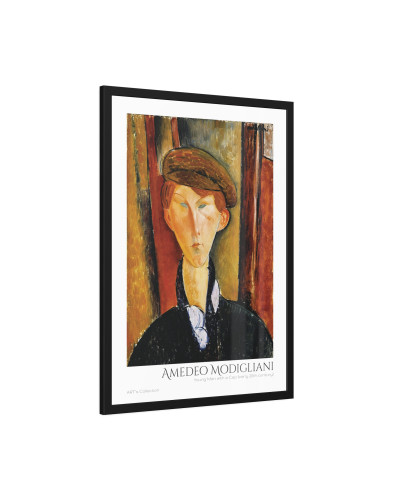 Young Man with a Cap (early 20th century) by Amedeo Modigliani