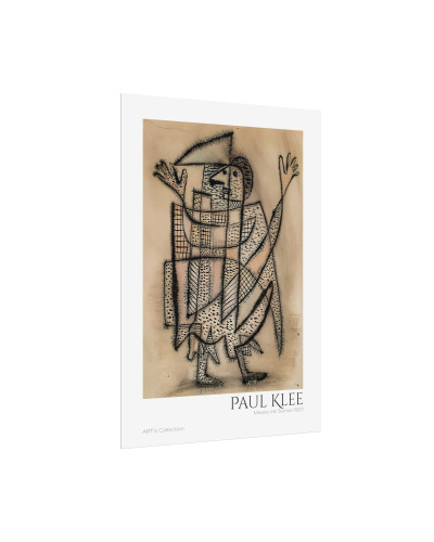 Maske mit Sense (1927) by Paul Klee