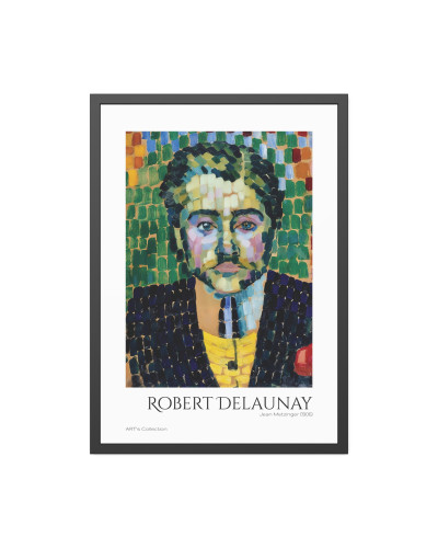 Jean Metzinger (1906) by Robert Delaunay