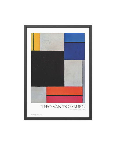 Composition XXI (1923) by Theo van Doesburg