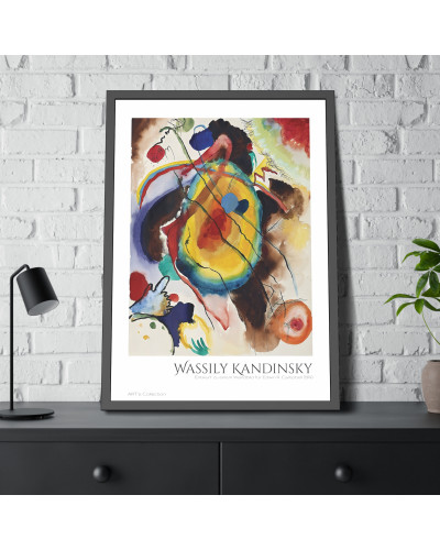 Entwurf zu einem Wandbild für Edwin R. Campbell (1914) by Wassily Kandinsky