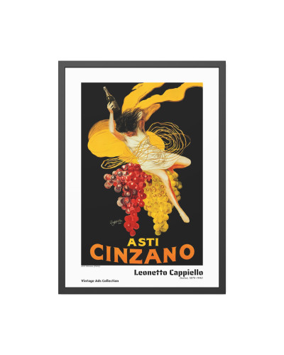 Asti Cinzano (1910) by Leonetto Cappiello