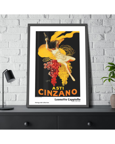 Asti Cinzano (1910) by Leonetto Cappiello