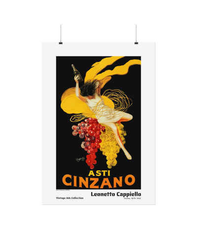 Asti Cinzano (1910) by Leonetto Cappiello