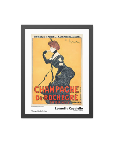 Champagne De Rochegré (1902) by Leonetto Cappiello