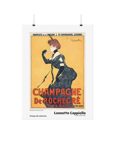 Champagne De Rochegré (1902) by Leonetto Cappiello