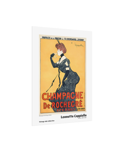 Champagne De Rochegré (1902) by Leonetto Cappiello