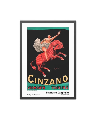 Cinzano Vermouth Torino (1910) by Leonetto Cappiello