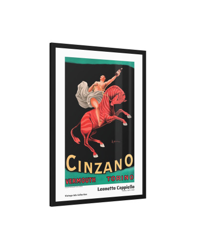 Cinzano Vermouth Torino (1910) by Leonetto Cappiello