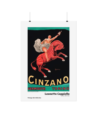 Cinzano Vermouth Torino (1910) by Leonetto Cappiello