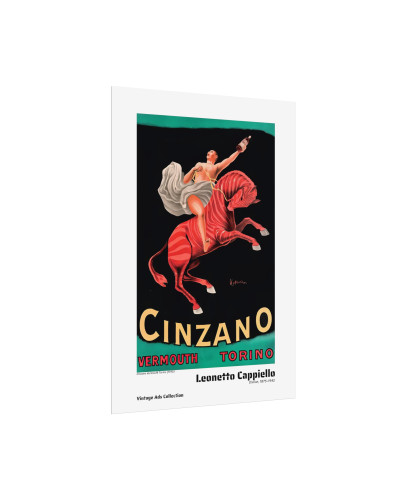 Cinzano Vermouth Torino (1910) by Leonetto Cappiello