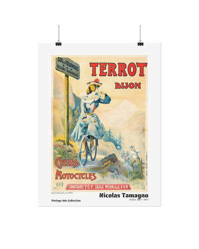 Cycles Motocycles Terrot (ca 1902) by Nicolas Tamagno