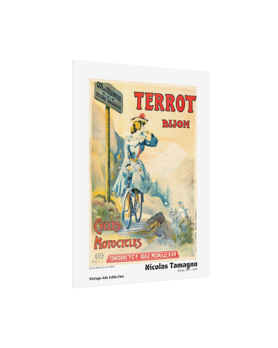 Cycles Motocycles Terrot (ca 1902) by Nicolas Tamagno