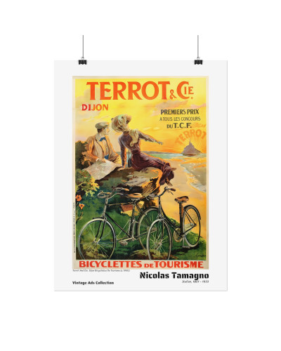 Terrot And Cie. Dijon Bicyclettes De Tourisme (c.1900) by Nicolas Tamagno