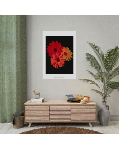 Collection Signature "FLORAL Numéro 1" sur Affiche