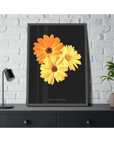 Collection Signature "FLORAL Numéro 8" sur Affiche