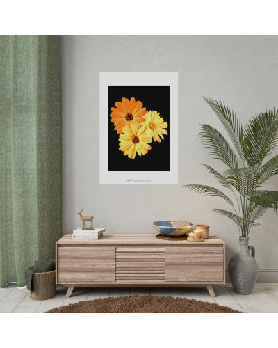 Collection Signature "FLORAL Numéro 8" sur Affiche