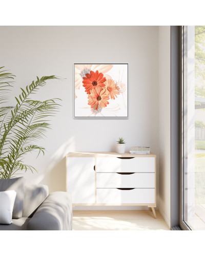 Collection Signature "FLORAL Numéro 17" sur Toile