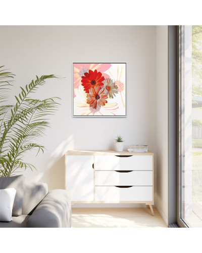 Collection Signature "FLORAL Numéro 18" sur Toile