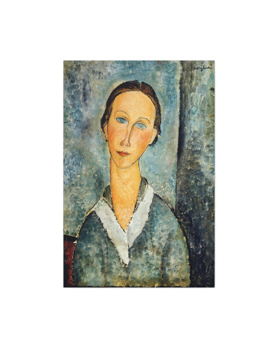 Girl in a Sailor’s Blouse (1918)  by Amedeo Modigliani