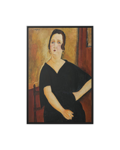 Madame Amédée-Woman with Cigarette (1918) by Amedeo Modigliani